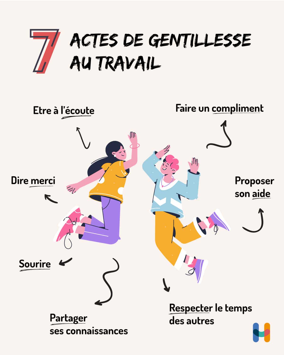 7 actes de gentillesse au travail 7 actes de gentillesse au travail
