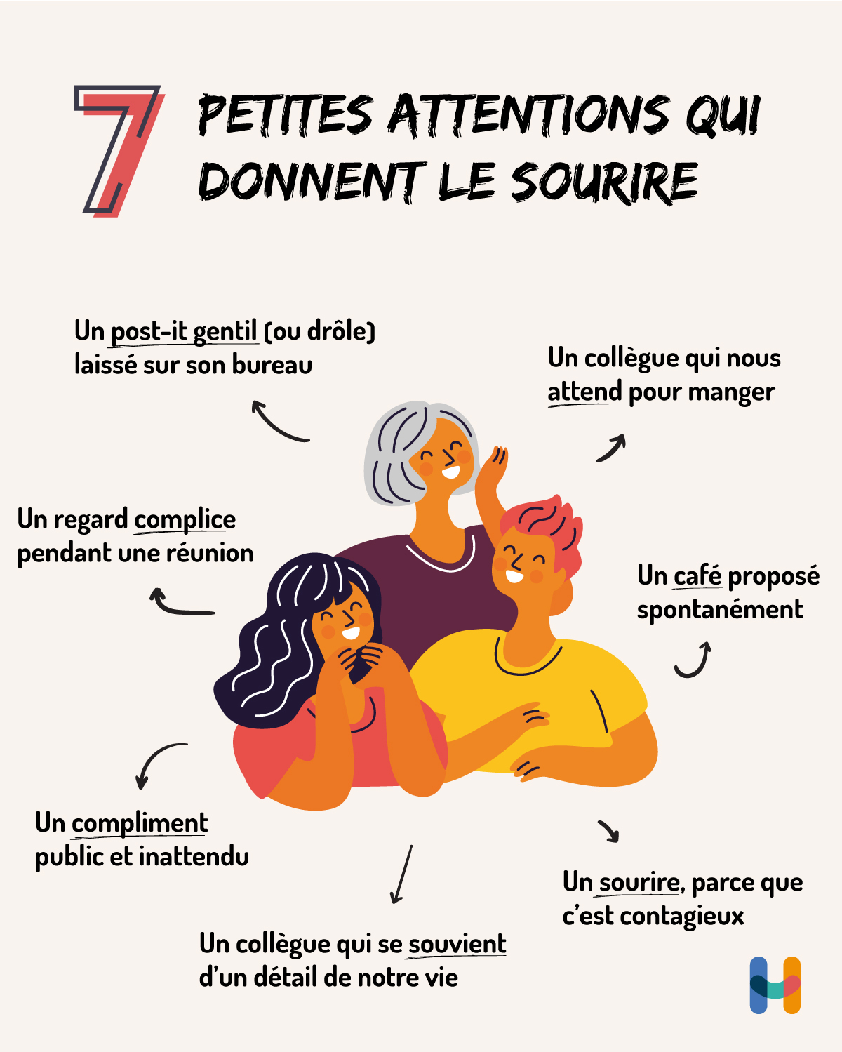 7 petites attentions qui donnent le sourire 7 petites attentions qui donnent le sourire