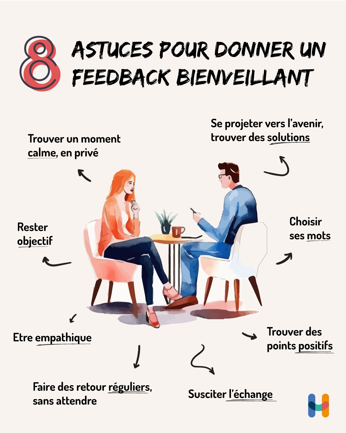 8 astuces pour donner un feedback bienveillant 8 astuces pour donner un feedback bienveillant