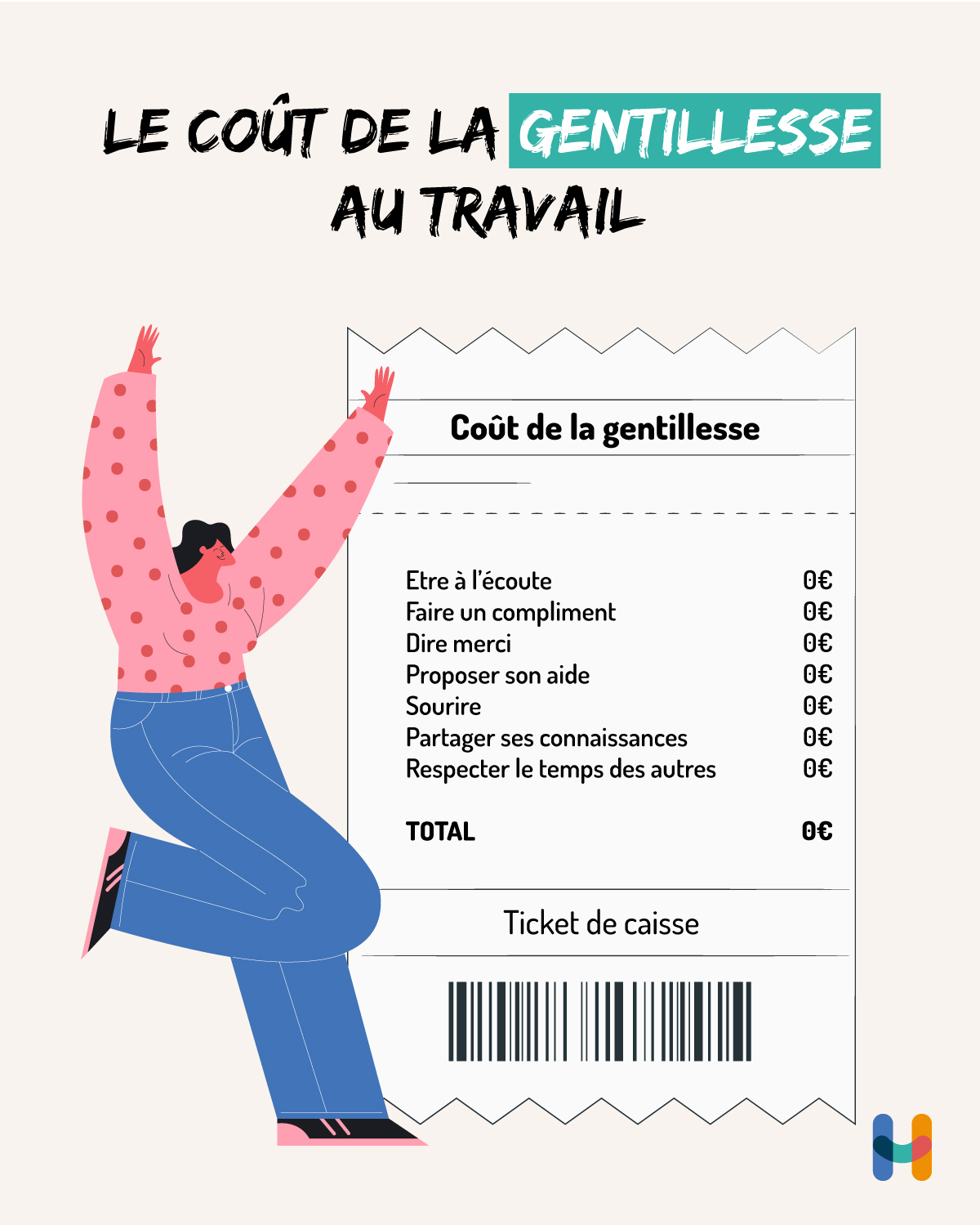 Le coût de la gentillesse au travail Le coût de la gentillesse au travail